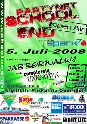 Partynet School End